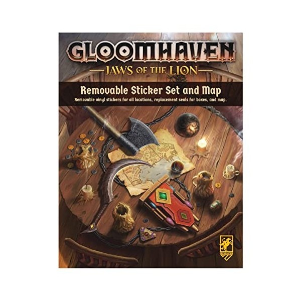 Cephalofair Games Gloomhaven: Jaws of The Lion Removable Sticker Set