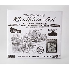 Days of Wonder , Memoir 44 Battle Map - Battle of Khalkhin Gol Expansion , Board Game , Ages 8+ , 2-8 Players , 30-90 Minute
