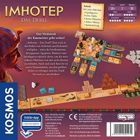 Franckh-Kosmos Imhotep - Das Duell: Familienspiel für 2 Spieler AB 10 Jahren