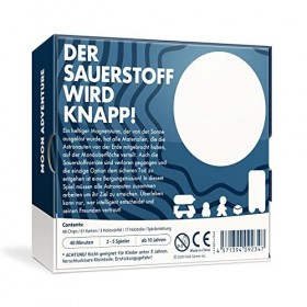 Oink Games Moon Adventure Jeu daventure • Jeu de société pour 2-5 joueurs • Idéal pour les déplacements • Jeu de société al