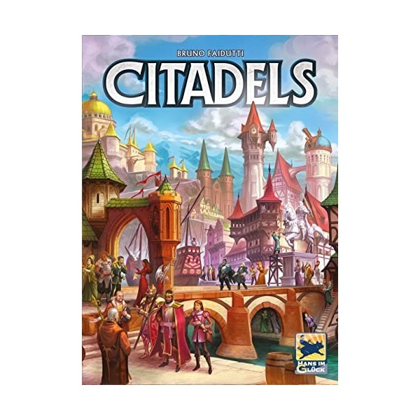 Asmodee- Citadelles Édition 2023 Jeu, HIGD1018, Multicolore, coloré