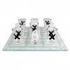 Augnongly Shot Glass Set pour Party Desk Board Game pour Adults Hacing