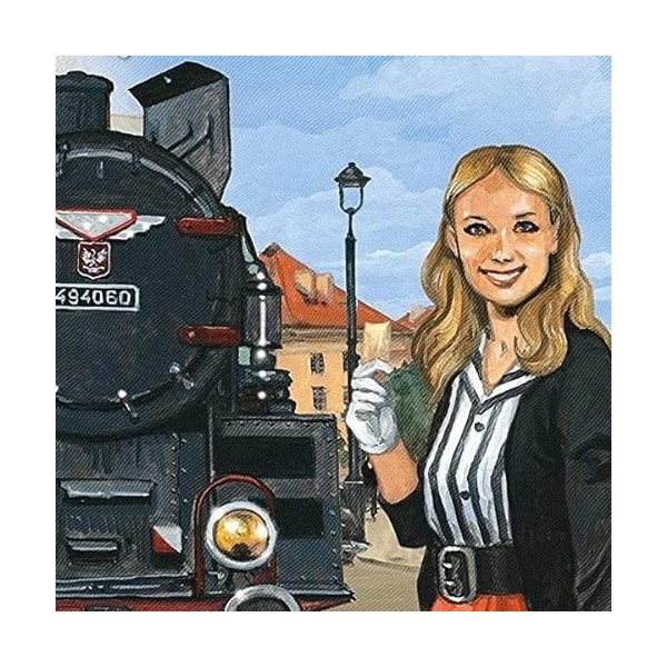 Asmodee | Days of Wonder | Train to Train – Pologne | Extension de Carte | Jeu de Famille | Jeu de société | 2-4 Joueurs | À 