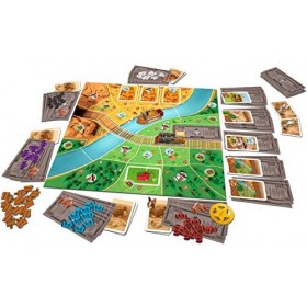 blue orange- Pappy Winchester Jeux de Société, 3664824000485, Multicolore