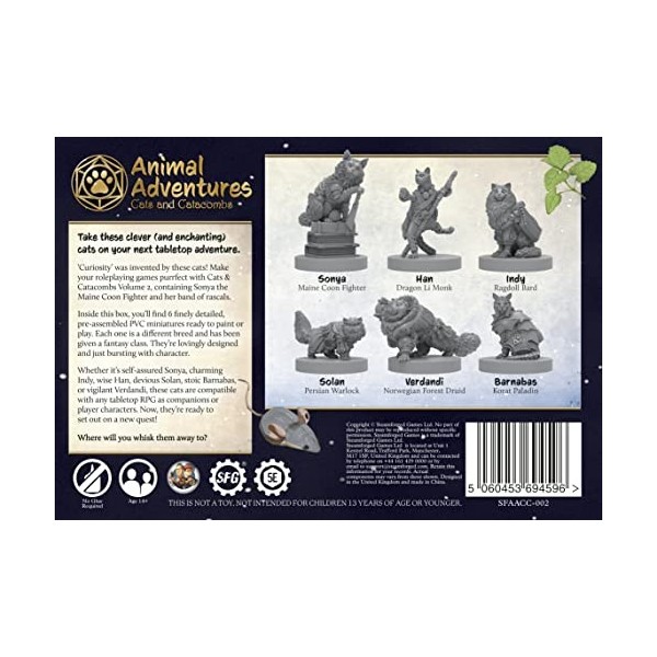 Steamforged Cats and Catacombs: Volume 2,Grey