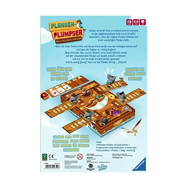 RAVENSBURGER RAV Planken-Plumpser 22342