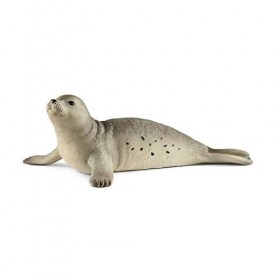 Schleich 14801 Phoque, dès 3 ans, Wild Life - figurine, 11,2 x 6,5 x 4,2 cm