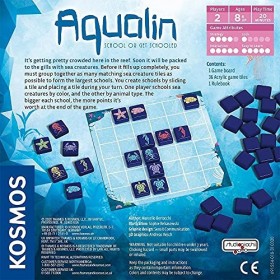 Thames & Kosmos , 691554, Aqualin, 2 Player, Strategy Game, Ages 10+