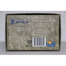 Rio Grande Games Rgg534&nbsp;Dominion 2&nbsp;ND Edition Mise à Jour Lot