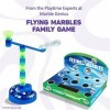 Marble Genius Jeu daction Flying Marbles : Le Jeu de Table Familial primé - AIM ! Lancer! But!