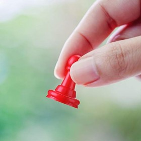 Zonon 64 Pièces Pièces de Jeux de Société Pièces dÉchecs en Plastique Multicolores, 1 Pouce Pièces de Table en Vrac pour Com