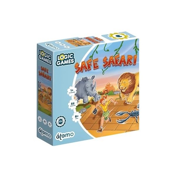 Safe Safari. Jeu de logique à partir de 8 ans