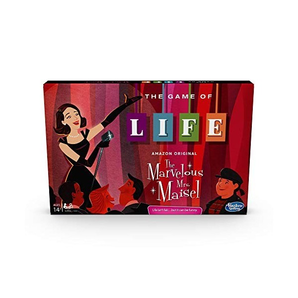 Hasbro Gaming The Game of Life Édition The Marvelous Mrs Maisel Exclusivité sur Amazon