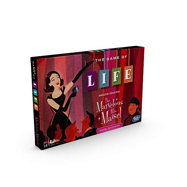 Hasbro Gaming The Game of Life Édition The Marvelous Mrs Maisel Exclusivité sur Amazon