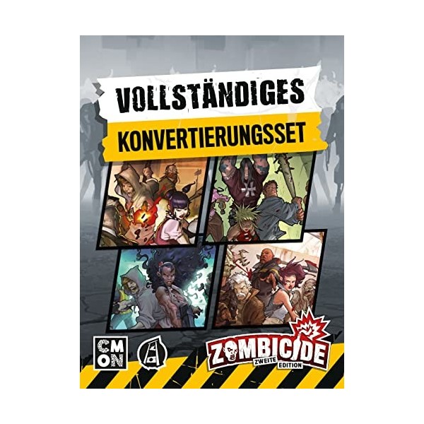 CMON 2. Edition-Kit de Conversion Complet Jeu, CMND1220, Multicolore, coloré, 1. Zombicide