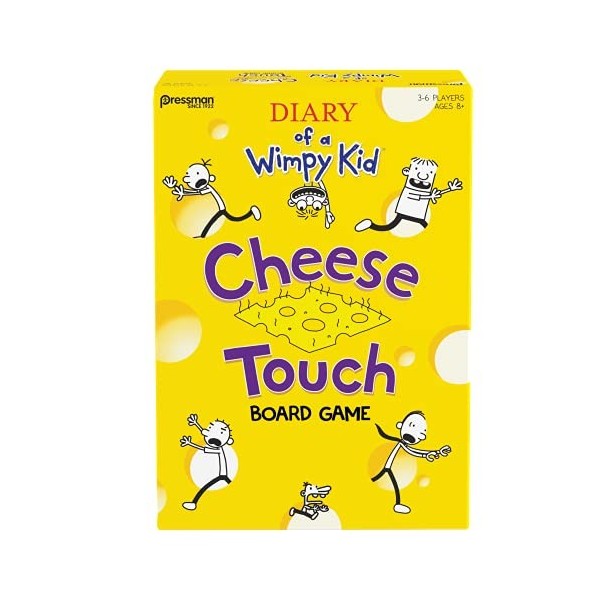Diary of a Wimpy Kid Cheese Touch Game – Course jusquà larrivée tout en apprenant sur vos amis par Pressman