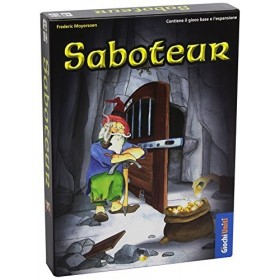 Giochi Uniti - Saboteur, Jeu de Cartes, Édition Italienne, GU248