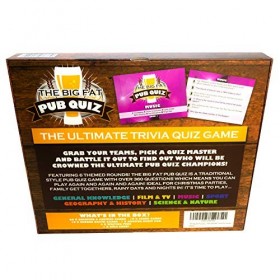The Big Fat Pub Quiz : The Ultimate Trivial Party Quiz Game!