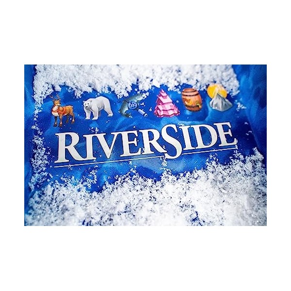 Kobold Spieleverlag | Riverside | Jeu de dés glacés dans le Grand Nord | Allemand