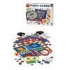 Dal Negro 8001097539659 Family Games Jeux de Table Classiques pour Tous, Multicolore