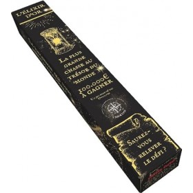 Asmodee Unsolved LElixir dor - Jeux denquête - Chasse au trésor - Jeu dénigmes - A partir de 18 Ans - 4 Joueurs