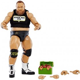WWE Collection Élite figurine articulée de catch, Otis, visage réaliste et mains interchangeables, jouet pour enfant, GVB69