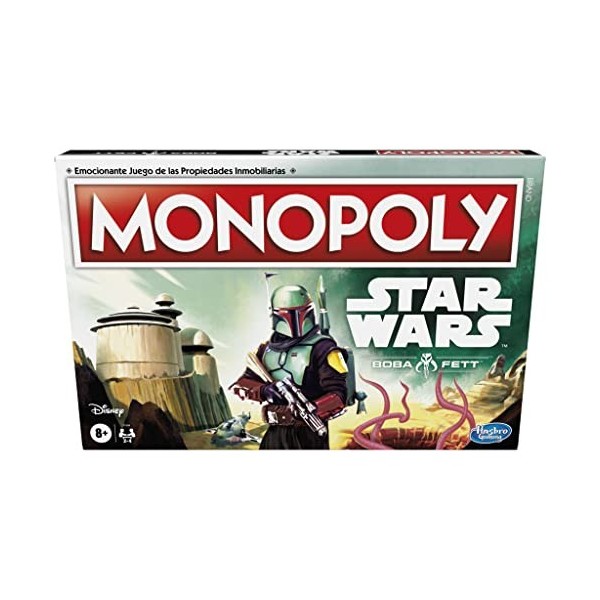 Monopoly Star Wars Boba Fett jeux en espagnol 