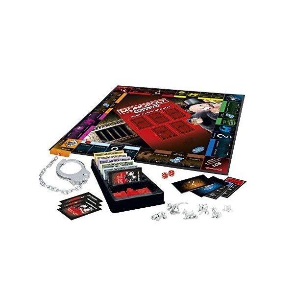 Hasbro Gaming E1871100 Jeu Familial Monopoly Tricheur