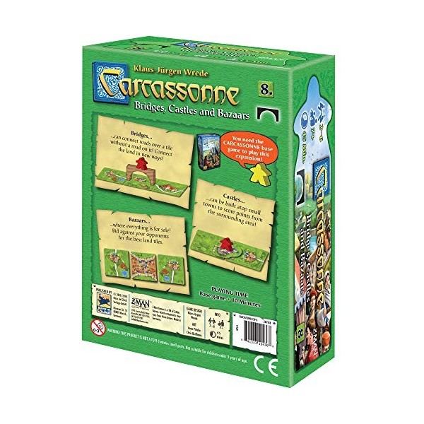 Z-Man Games Carcassonne Expansion 8 - English