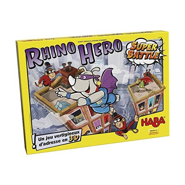 HABA 302809 - Rhino Hero – Super Battle