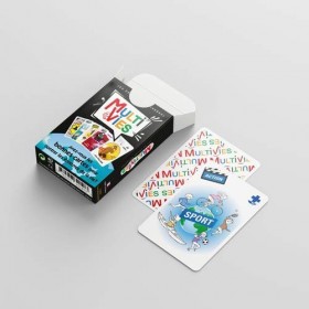 MULTIVIES Jeu de société, Jeu de Cartes. Ambiance, Famille. Jeu dimagination, stratégie, drôle, éducatif.