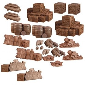 Mantic Games MGTC108 TerrainCrate: Dungeon Debris, Multi
