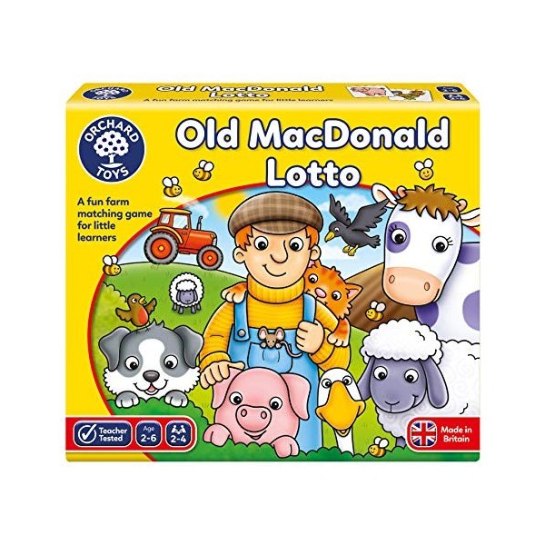 Orchard Toys Le Loto du Vieux macdonald