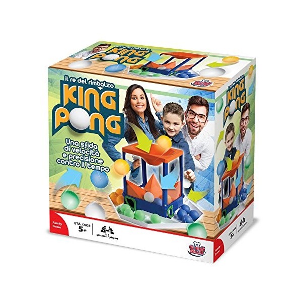 Grandi Giochi King Pong, GG01310, Multicolore