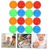 Abaodam 2 Pièces 120 Pièces Jouets Billes Balles en Plastique pour Enfants Ensemble De Jeu Solide pour Enfants Manger des Har