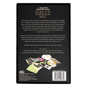 Secrets of Emerald Hill Murder Mystery Game