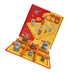 KOMBIUDA 1 Jeu Jeux De Société Éducation Précoce Fromage Jouet Jouets pour Enfants Empiler des Jouets Adulte Jouets Alphabéti