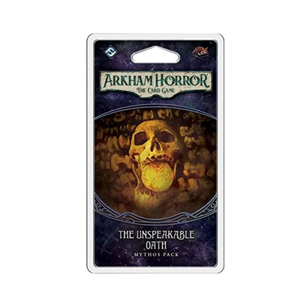 Fantasy Flight Games , Arkham Horror The Card Game: Mythos Pack - 2.2. The Unspeakable Oath, Card Game, Ages 14+, 1 to 4 Play