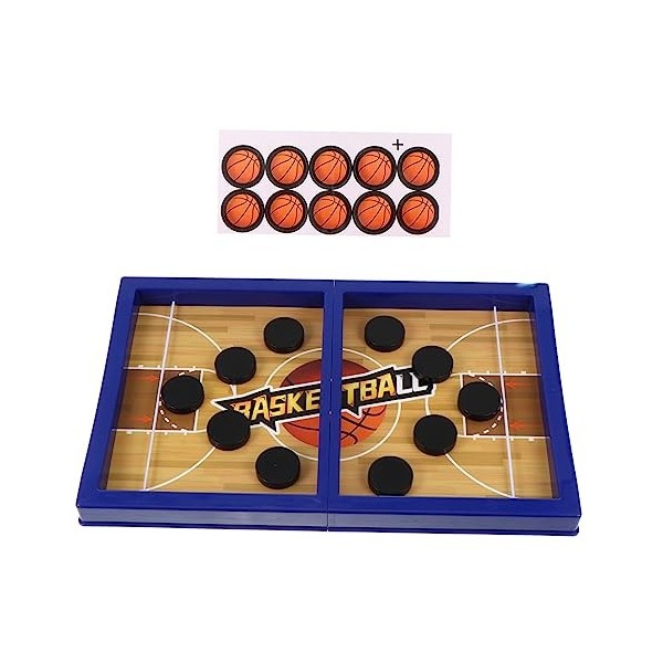 STOBOK 1 Jeu DÉchecs Catapulte Rondelle De Hockey sur Air Jouets De Sport pour Enfants Jouets De Bureau Gagnant Jeux De Soci