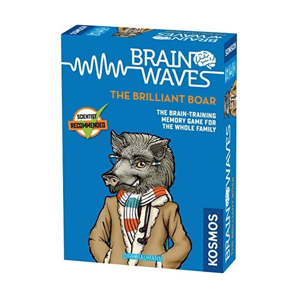 Thames & ‿Kosmos 690823 Brainwaves : Le Brilliant de l’entraînement cérébral Amusant pour Toute la Famille, Faites Travailler