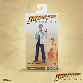 Hasbro Indiana Jones Adventure Series Figurine Indiana Jones Club Obi Wan Indiana Jones et Le Temple maudit 15 cm