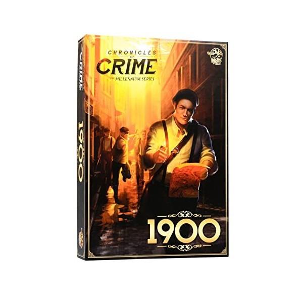 LUCKY DUCK GAMES - Chronicles of Crime: Millenium 1900 | Version Française | Jeu De Plateau | Jeu de Société | A partir de 12