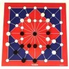 Spieltz 52191 : Tonkin Jeu de plateau surdimensionné, plan de jeu extra large, gros pions grande taille rouge/bleu .