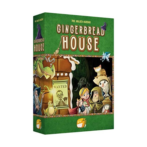Funforge | Gingerbread House | Jeu de société | À partir de 8 ans | 2 à 4 joueurs | 30 minutes