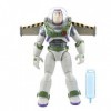 Pixar Disney Pixar Buzz l’Éclair Figurine Articulée Buzz L’Éclair et son Jet Pack 30 cm , Figurine Parlante version françai