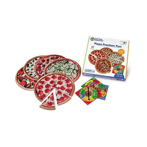 Jeu de fractions de pizza de Learning Resources