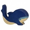 Holztiger - 2041084 - Figurine Animal - Baleine Bleue Petit