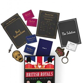 Gift Republic British Royals Murder Mystery Family Jeu de société