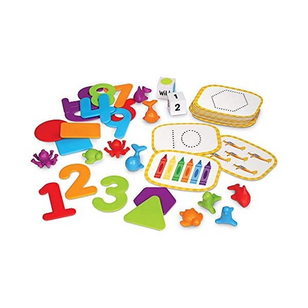 Kit d’activités de nombres et de calcul Skill Builders! de Learning Resources, calcul pour les enfants de 3 ans, reconnaissan
