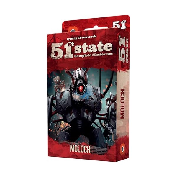 Portal Games 51st State Master Set : Moloch Anglais 